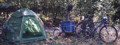 Camping at Rocky Glenn is idyllic, except for all the rednecks screwin' & all the tires & trash.